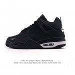 公司级 真标 耐克 Nike Air Jordan 4 Retro Og迈克尔 乔丹Aj4代乔4 中帮复古休闲运动文化篮球鞋。秉承轻量化的速度型篮球鞋设计思想完