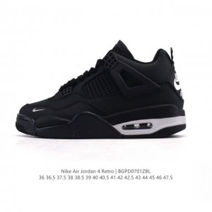 公司级 真标 耐克 Nike Air Jordan 4 Retro Og迈克尔 乔丹Aj4代乔4 中帮复古休闲运动文化篮球鞋。秉承轻量化的速度型篮球鞋设计思想完