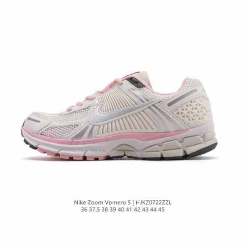Nike 耐克夏季 Zoom Vomero 5 运动鞋休闲训练跑步鞋。Nike Zoom Vomero 5 男女子运动鞋妥帖包覆足部，提供透气支撑效果。耐穿材料
