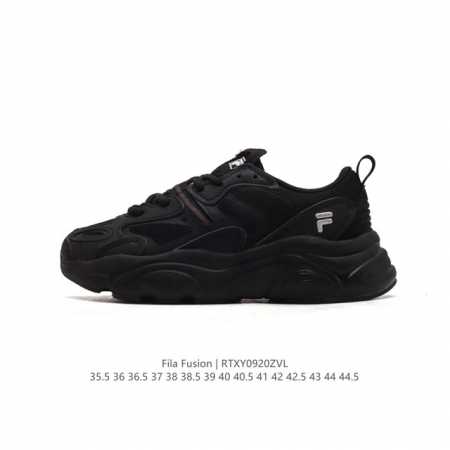 公司级 斐乐 男女老爹鞋 Fila Fusion 厚底增高百搭运动板鞋 意大利百年经典运动品牌，网红单品 小红书推荐爆款 Fila斐乐新款小白鞋斐乐潮牌文化街头 - 点击图像关闭
