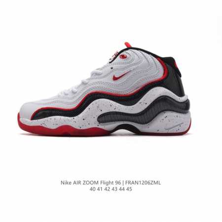公司级 耐克 新款 Nike Zoom Flight 96 Air Olympic 男子复古休闲运动篮球鞋 防滑轻便 中帮 男款。1996 Og Nike Ai - 点击图像关闭