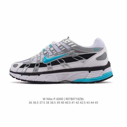 耐克 Nike 男女子休闲运动鞋 P-6000Premium 轻便舒适透气防滑缓震耐磨跑步鞋。P-6000 是一款植根于 0 年代风格的混合款式，让人想起去年再
