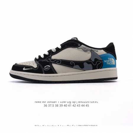 公司级 真标 耐克 Nike Air Jordan 1 Low Og Sp Military Blue Aj1乔1倒勾 2025年新款 蛇年新款 低帮篮球鞋 A - 点击图像关闭