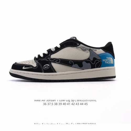 公司级 真标 耐克 Nike Air Jordan 1 Low Og Sp Military Blue Aj1乔1倒勾 2025年新款 蛇年新款 低帮篮球鞋 A