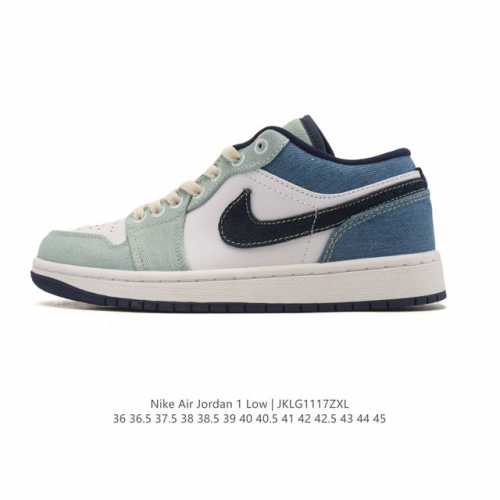 真标 耐克 乔丹Air Jordan 1 Low Aj1 乔1 乔丹1代Aj1 低帮复古文化休闲运动篮球鞋。该鞋款从 1985 年元年款汲取设计灵感，焕新演绎简