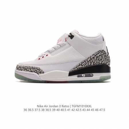 公司级 耐克 乔丹 Aj3 耐克 Nike Air Jordan 3 Retro Se 乔3 复刻篮球鞋 乔丹3代 三代 男女子运动鞋，作为 Aj 系列中广受认 - 点击图像关闭