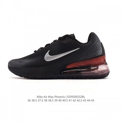 公司级 耐克 Nike 2025年男女子Nike Air Max phoenix Se 气垫缓震慢跑鞋 运动休闲鞋 Air Max 缓震配置结合轻盈鞋面，回弹缓