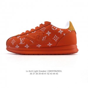 新品公司级 路易威登 Lv Trainer Sneaker 2028年新款运动鞋 训练鞋 Chill 感时髦尖子生Lv25复古芭蕾舞德训鞋复古德训运动休闲跑步鞋