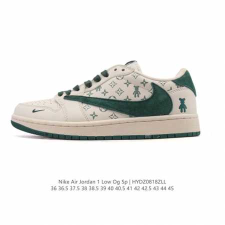 真标 耐克 Nike Air Jordan 1 Low Og Sp Military Blue Aj1乔1倒勾 2025年新款 蛇年新款 低帮篮球鞋 Aj1 乔 - 点击图像关闭