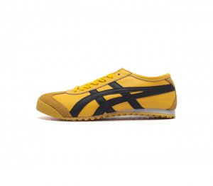 Asics 亚瑟士 男女鞋真标半码制 日产经典老牌-鬼塚虎 Onitsuka Tiger Mexico 66经典墨西哥系列复古经典百搭板鞋休闲运动鞋慢跑鞋 采用
