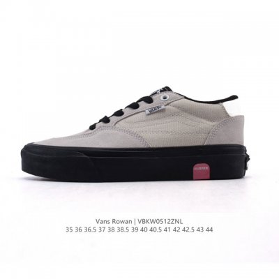 新品公司级 万斯Skate Rowan Pro经典黑白低帮男女鞋Vn0A4Tz，Vans范斯男鞋女鞋板鞋情侣滑板鞋休闲鞋Vn0A4Tzcy28超轻帆布运动鞋 货