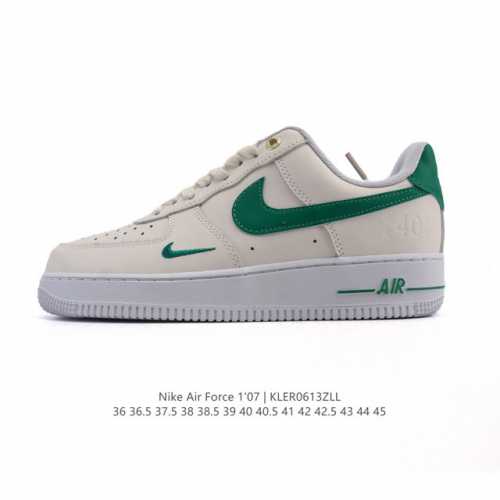 耐克 Nike Air Force 1 '07 Low 2025新年新款 蛇年限定 空军一号含气垫 小白鞋 低帮百搭厚底增高休闲运动板鞋。柔软、弹性十足的缓震性