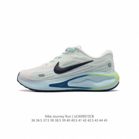 耐克 Nike Journey Run 男女子透气公路运动跑步鞋 厚底增高老爹鞋 搭载柔软厚实的 Comfiride 泡绵缓震配置，助你征服充满挑战的路面，大步 - 点击图像关闭