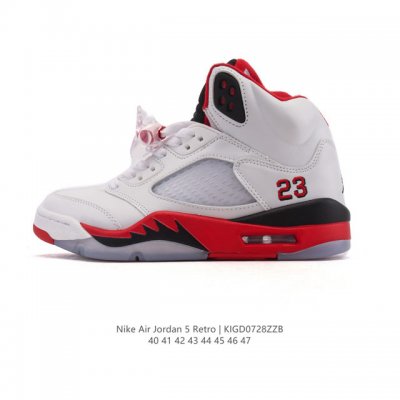 耐克 Nike Air Jordan 5 Retro 高帮男款运动鞋 乔丹之子 Aj5 乔丹5代 Aj5 乔5 乔丹5 高邦 乔丹篮球运动鞋 高帮复古休闲文化篮