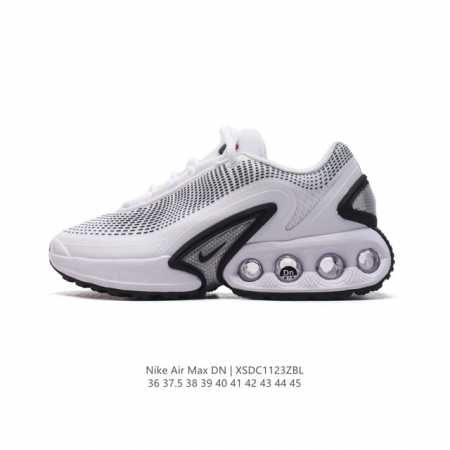 全新nike Air Max Dn 运动鞋 时尚跑步鞋，豆荚造型气垫吸睛！鞋面采用织物材质打造，提供舒适的穿着体验。这款鞋不仅具有时尚的外观，还融合了许多经典的 - 点击图像关闭