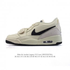 260 【公司级】耐克 Aj 乔丹 Air Jordan Legacy 312 低帮运动鞋 Aj312 乔312百搭篮球鞋 酷炫混搭，谁人不爱？Air Jord
