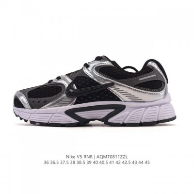 耐克 Nike 2025年新款 Nike V5 Rnr 轻量缓震支撑休闲鞋 舒适防滑耐磨低帮复刻运动鞋 厚底增高老爹鞋 Hj5228-003经典设计与现代工艺完