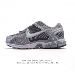 真标 耐克 Nike 耐克夏季 Zoom Vomero 5 运动鞋休闲训练跑步鞋 Nike Zoom Vomero 5 男女子运动鞋妥帖包覆足部 提供透气支撑效
