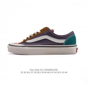 真标 带半码 Vans 万斯 Style 36 经典低帮休闲运动硫化滑板板鞋。真的是吹爆的系列,那就是Vansstyle36系列低帮经典复古文化休闲运动篮球鞋好