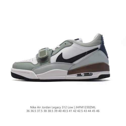 公司级 耐克 Aj 乔丹 Air Jordan Legacy 312 低帮运动鞋 Aj312 乔312百搭篮球鞋 熊猫 酷炫混搭，谁人不爱？Air Jordan