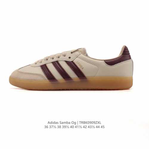 阿迪达斯 德训鞋 Adidas Originals Samba Og Shoes 经典运动鞋小白鞋 T头鞋 男女士板鞋 彰显休闲摩登风情的时尚经典鞋。它诞生于5