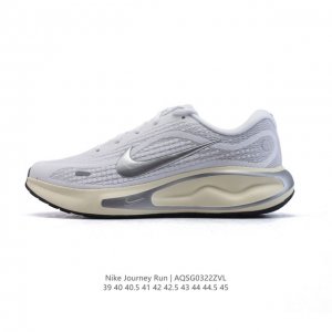 180 【公司级】耐克 Nike Journey Run 男子透气公路运动跑步鞋 厚底增高老爹鞋 搭载柔软厚实的 Comfiride 泡绵缓震配置，助你征服充满