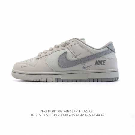 公司级 耐克 Nike Dunk Low Retro 运动鞋复古板鞋2025年新款，作为 80 年代经典篮球鞋款，起初专为硬木球场打造，后来成为席卷街头的时尚标 - 点击图像关闭