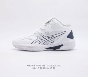 公司级asics亚瑟士专业排球鞋东京gelhoop V15 Yy减震助弹防滑气排球鞋 (高帮减震助弹)亚瑟士v15 Gelhoop V15是专业的排球鞋款