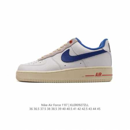 耐克 Nike Air Force 1 '07 Low 空军一号含气垫 小白鞋 低帮百搭厚底增高休闲运动板鞋。柔软、弹性十足的缓震性能和出色的中底设计，横跨复古 - 点击图像关闭