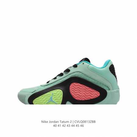 耐克 Nike 獭兔全新签名战靴 Jordan Tatum 2 实战篮球鞋 塔图姆 2 代官宣！惊喜太多！鞋面上醒目的块状泡棉和网状覆面组成的结构，放置在脚部受 - 点击图像关闭