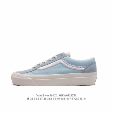 万斯 Vans Og Oid Skool百搭休闲低帮运动滑板鞋 。其实style 36就是现在风靡潮流的vans鞋款old Skool的og版本。历经岁月洗礼的 - 点击图像关闭