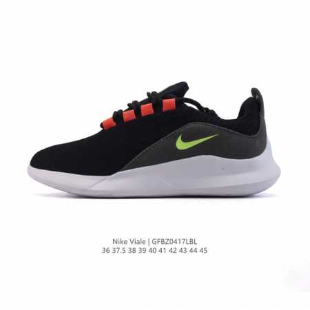Nike Viale 耐克网面轻便舒适透气运动休闲跑步鞋。设计灵感源自马拉松跑步鞋，带来格外轻盈的脚感，以现代手法诠释快速理念。轻盈网眼鞋面结合合成材质翻毛皮， - 点击图像关闭