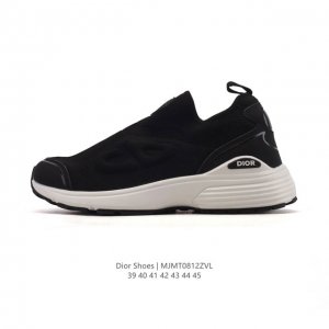 公司级 Dior 迪奥 高奢品牌 彰显高级气质 Dior 运动鞋低帮系列复古休闲鞋时尚慢跑鞋厚底老爹鞋圆头系带 运动跑鞋 生活休闲鞋 男女同款 时髦单品 时尚百