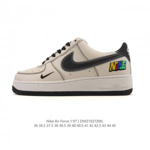 公司级 Af1耐克 Nike Air Force 1 ‘07 Low 空军一号 厚底增高百搭运动板鞋 原楦头原纸板 打造纯正空军版型，专注外贸渠道 全掌内置蜂窝