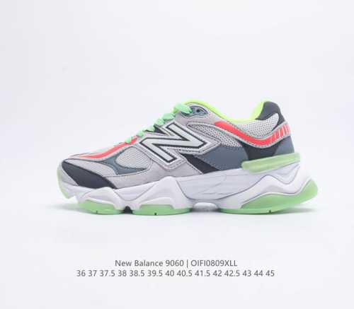 公司级 NB 新百伦 New Balance NB9060官方正品春季千禧小象蹄男女款9060舒适百搭老爹鞋全新 9060 款式将经典风格与现代设计融合到日常