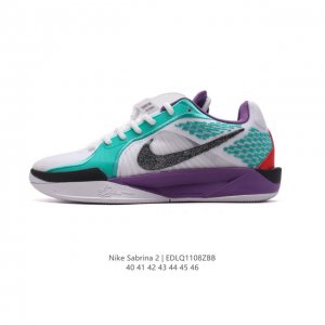 公司级 NIKE耐克Sabrina 2 EP 防滑耐磨 男子低帮减震实战篮球鞋 Sabrina Ionescu 的成功早已眾所周知。 她在場上能有這等表現，是因