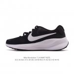 耐克 Nike Revolution 7 Wide 公路跑步鞋 宽版 厚底增高老爹鞋透气网面运动鞋。采用柔软缓震设计，具有出色支撑力，为你开启跑步新境界。这款公