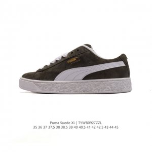 彪马puma Suede Xl 低帮复古轻便透气防滑减震休闲鞋 厚底增高运动板鞋 类型：男女鞋 尺码: 35-45含半码 货号：395777-02 编码：Tyw