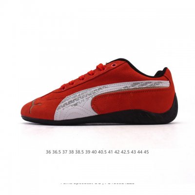 puma Speedca Og 彪马极速赛车系列低帮德训风拼接复古百搭休闲运动赛车鞋 鞋款从80 90年代赛车手所穿的防火赛车鞋为原型 鞋身线条模仿了赛车的流线