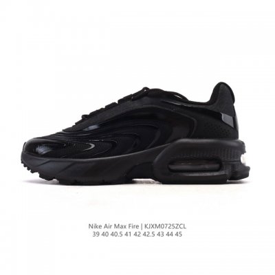 耐克 Nike 2025年新款 Air Max Fire休闲鞋 气垫百搭厚底增高老爹运动跑步鞋If262 02 时尚利落，富有支撑力，是 Air Max 系列的