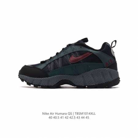公司级 耐克 Nike 男士跑步鞋air Humara Qs 舒适耐磨透气缓震防滑抓地经典款休闲运动鞋，材质使用麂皮、帆布两种面料覆盖，视觉效果十分出众。采用极 - 点击图像关闭