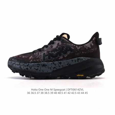 公司级 Hoka One One Speedgoat 6 飞速羚羊6 飞速羚羊系列的第六代越野跑鞋男女士运动鞋，鞋款采用动态鞋面与内部支撑系统，并搭载Hoka久 - 点击图像关闭