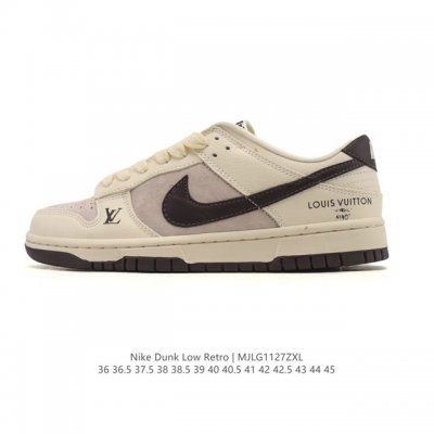 耐克 Nike Dunk Low Retro 运动鞋复古板鞋，作为 80 年代经典篮球鞋款，起初专为硬木球场打造，后来成为席卷街头的时尚标杆，现以经典细节和复古
