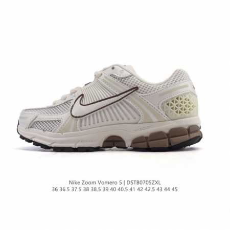 Nike 耐克夏季 Zoom Vomero 5 运动鞋休闲训练跑步鞋。Nike Zoom Vomero 5 男女子运动鞋妥帖包覆足部，提供透气支撑效果。耐穿材料 - 点击图像关闭