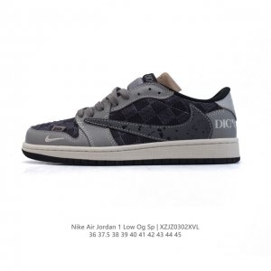310 【公司级】真标 耐克/Nike Air Jordan 1 Low Og Sp"Military Blue"Aj1乔1倒勾低帮篮球鞋 Aj1 乔丹1代 A