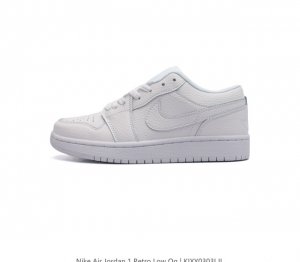 耐克 乔丹air Jordan 1 Low Aj1 乔1 乔丹1代aj1 低帮复古文化休闲运动篮球鞋 从1985 年面世的元年款汲取设计灵感 采用简洁大方的经典