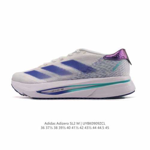 新品 Adidas 阿迪达斯Adizero Sl2男女运动跑步鞋 If6748 Adizero Sl2是阿迪达斯推出的第二代轻量化马拉松训练鞋，主打中长距离竞速