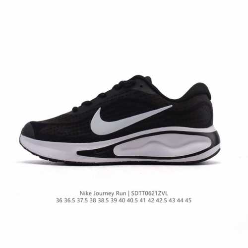 公司级 耐克 Nike Journey Run 男女子透气公路运动跑步鞋 厚底增高老爹鞋 搭载柔软厚实的 Comfiride 泡绵缓震配置，助你征服充满挑战的路