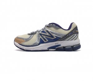真标 Nb 新百伦 New Balance Ml860 V2 系列复古老爹风休闲运动慢跑 采用丝光猪巴皮革拼接透气网眼织物鞋面t-Beam大底提供足步弓支撑 保