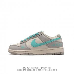耐克 Nike Dunk Low Retro 运动鞋复古板鞋 Gucci 联名。作为 80 年代经典篮球鞋款，起初专为硬木球场打造，后来成为席卷街头的时尚标杆，